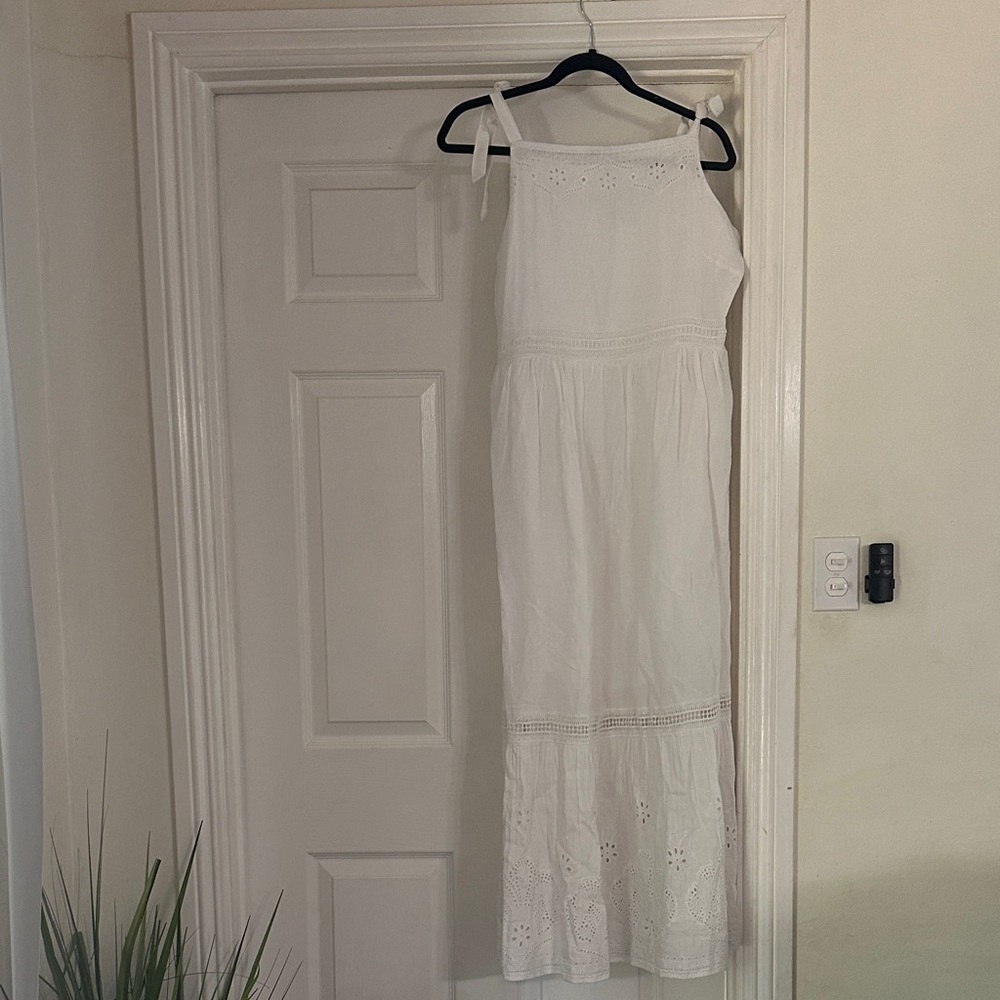 Tommy Bahama White One Shoulder Dress